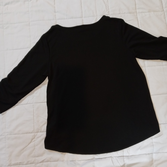 Apt. 9 - Black Knit Top - Picture 10 of 10